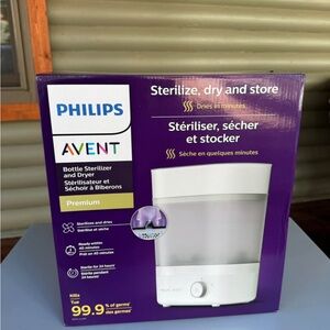 NEW NEVER USED - Philips Baby Bottle Sterilizer and Dryer